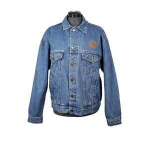 TAYLOR GUITARS Vintage Embroidered Denim Jacket‎ Men’s Size Large Western